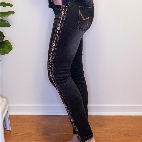 Exotic by Deisgual black jeans - Picture 2 of 4